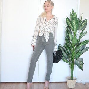 Zara Skinny Fit High Rise Jeans